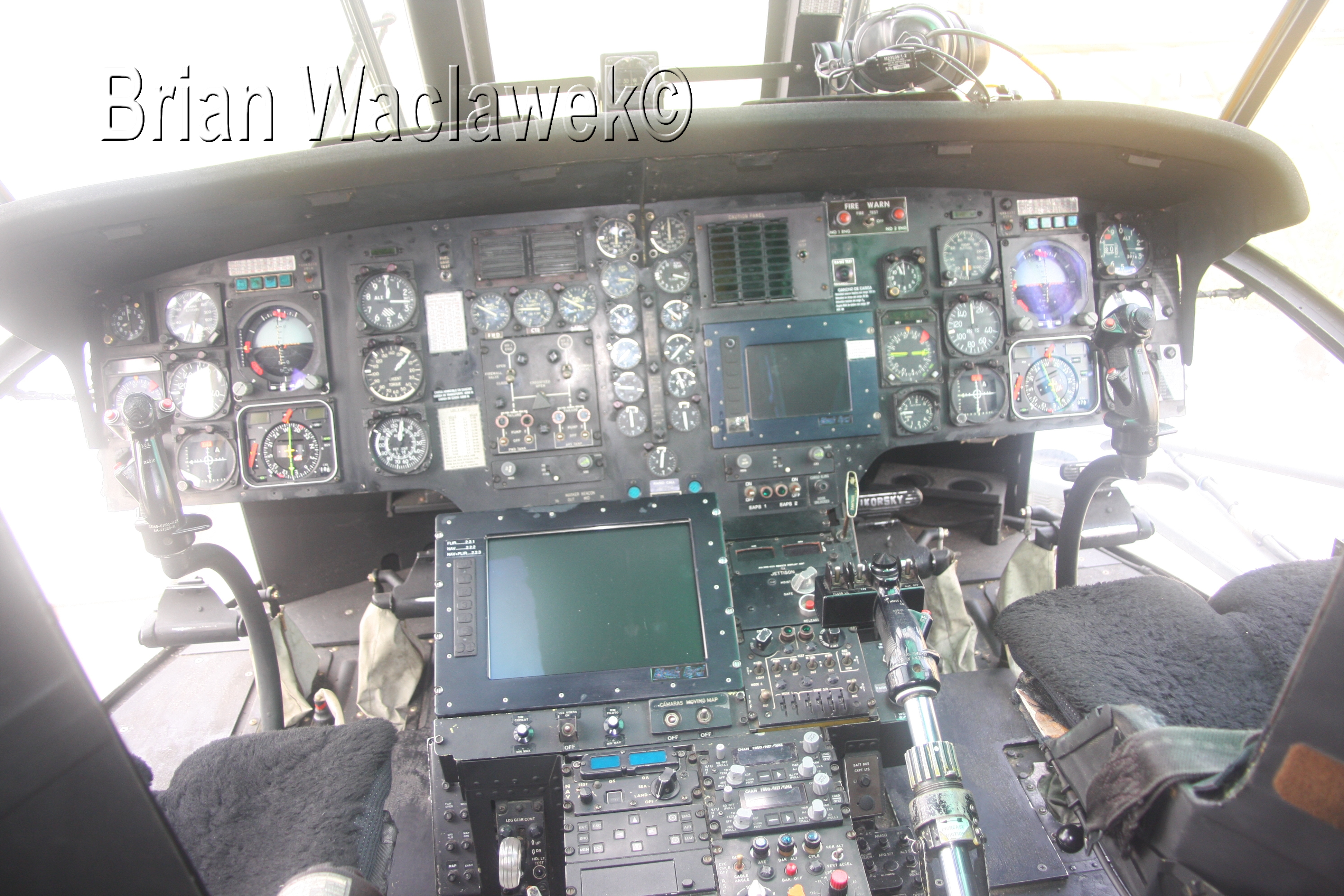 SH-3 Cockpit